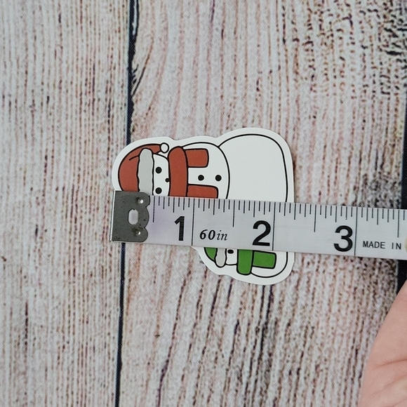 Snowmen Sticker NEW - Picture 3 of 4